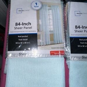 84-Inch
Sheer Panel
Two packs of one
